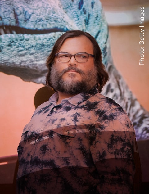 Photo of Jack Black, photo credits Getty Images