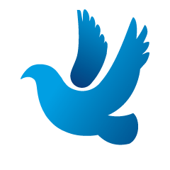 icono de paloma de la paz