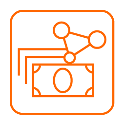money and network icon