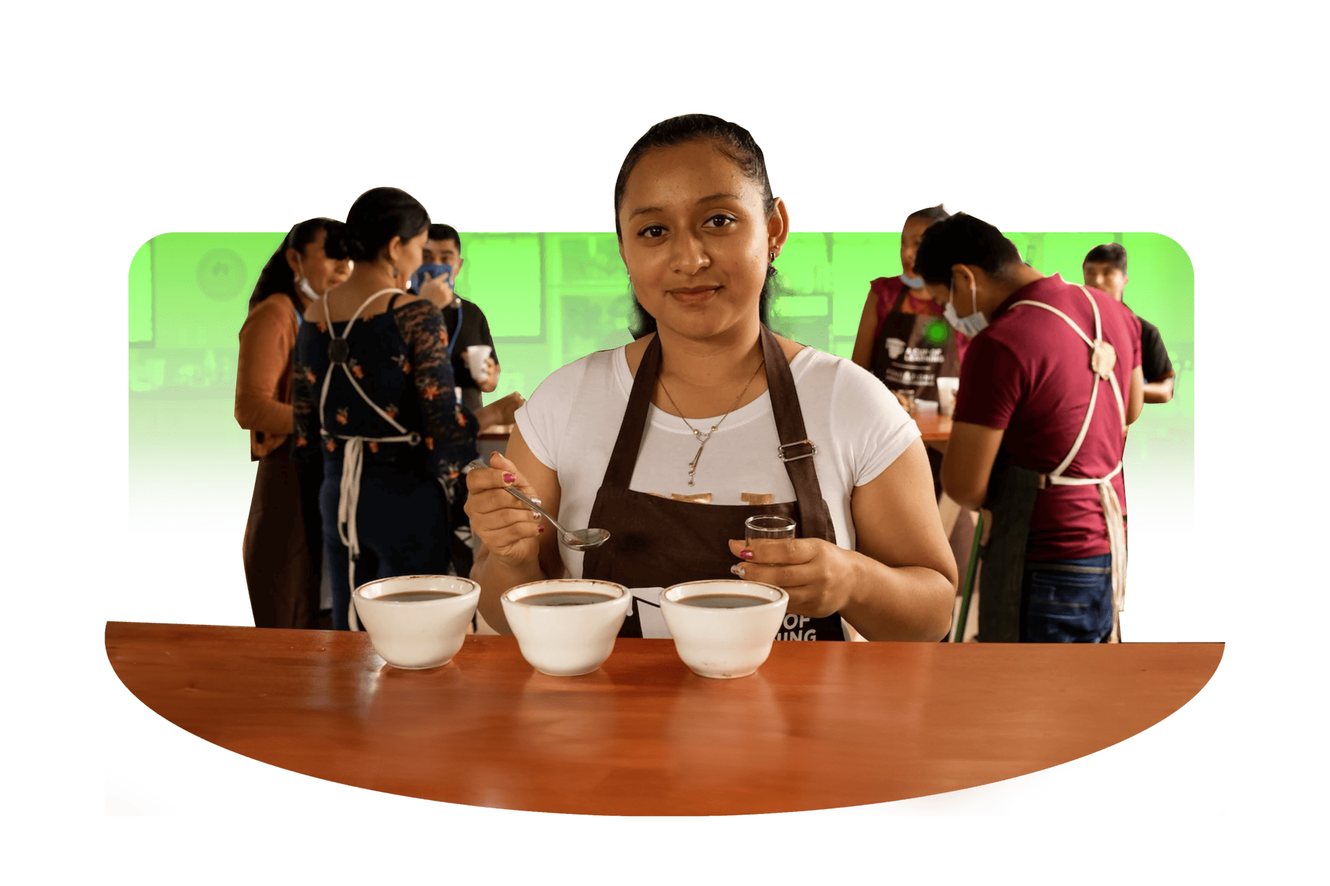 girl in coffee shop